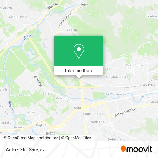 Auto - Stil mapa