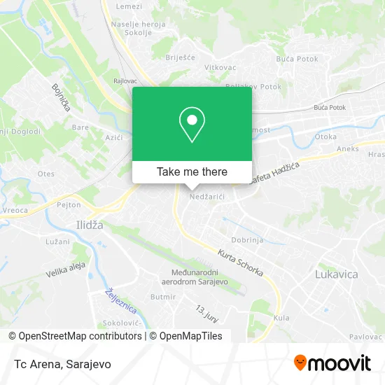 Tc Arena mapa