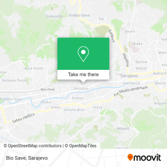 Bio Save mapa