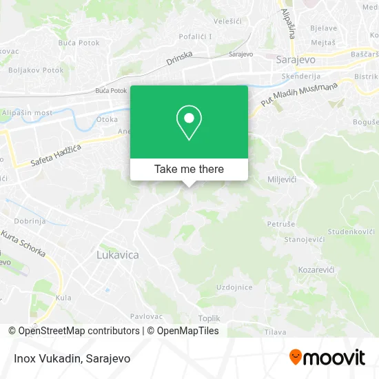 Inox Vukadin mapa