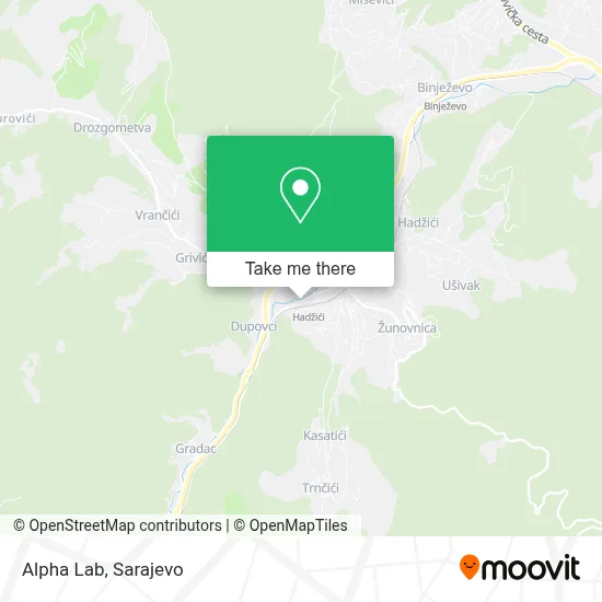 Alpha Lab mapa
