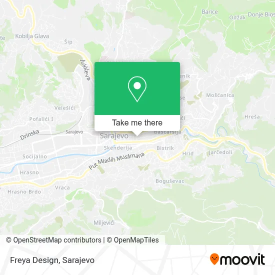 Freya Design mapa