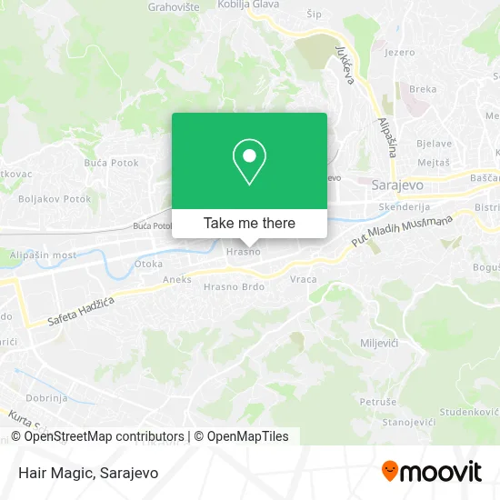 Hair Magic mapa