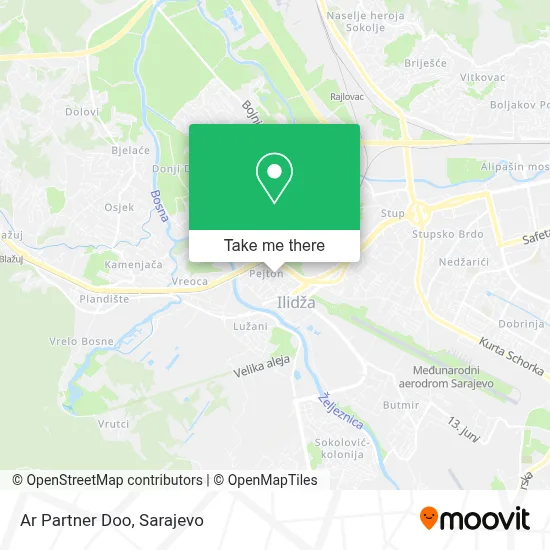 Ar Partner Doo mapa