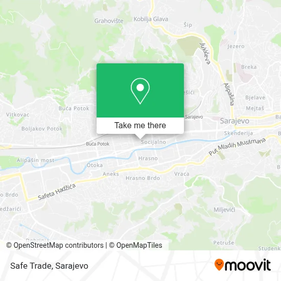 Safe Trade mapa