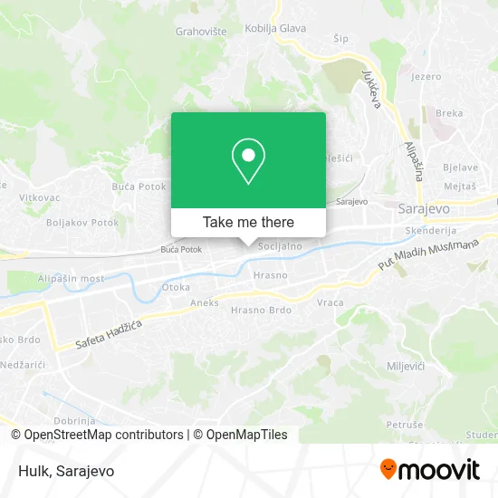 Hulk mapa
