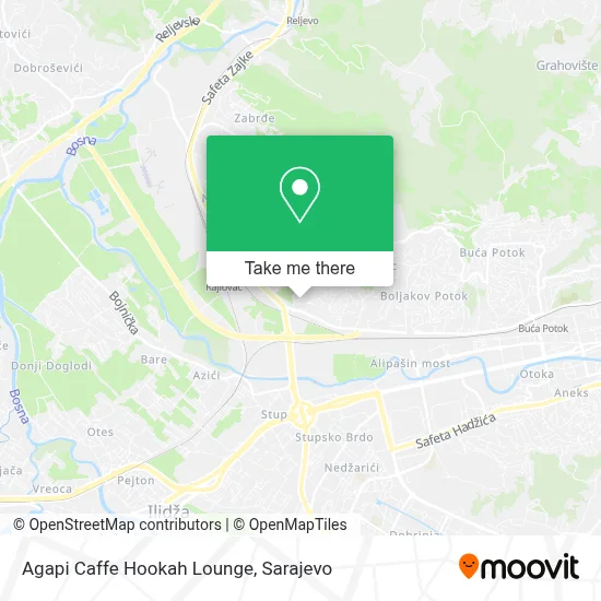 Agapi Caffe Hookah Lounge mapa