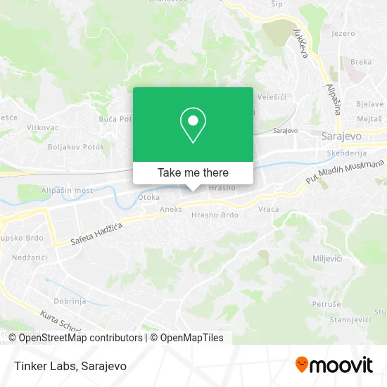 Tinker Labs mapa