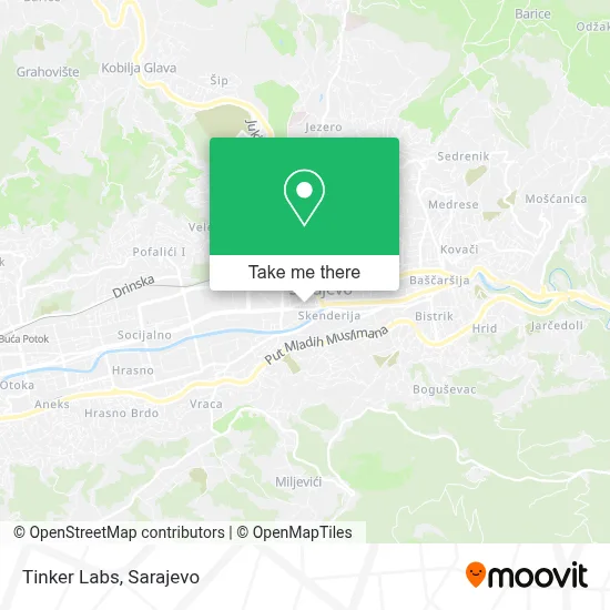 Tinker Labs map