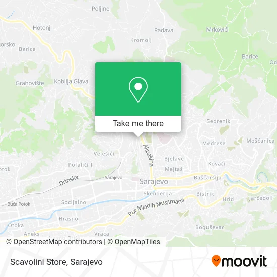 Scavolini Store mapa