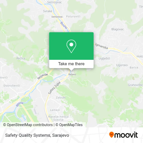 Safety Quality Systems mapa
