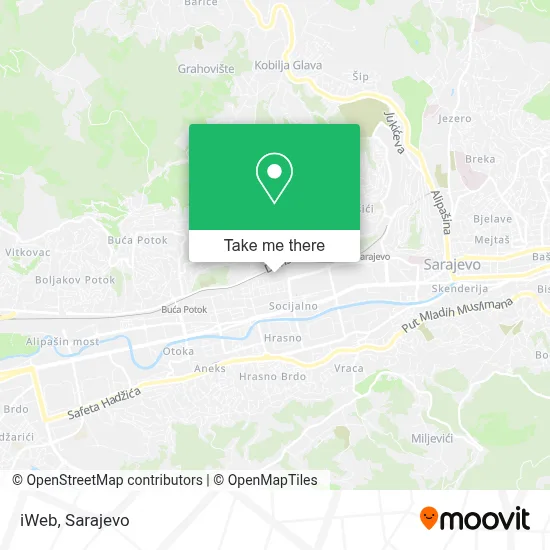 Iweb mapa