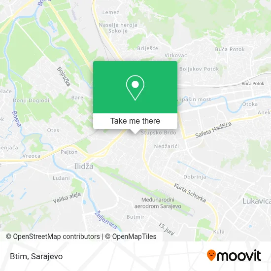 Btim mapa