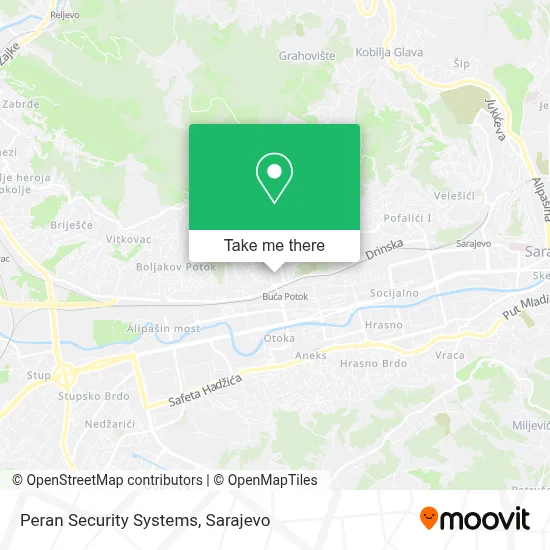 Peran Security Systems mapa