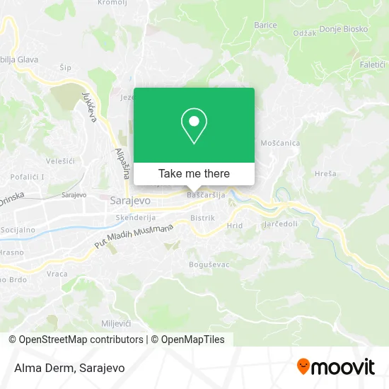 Alma Derm mapa