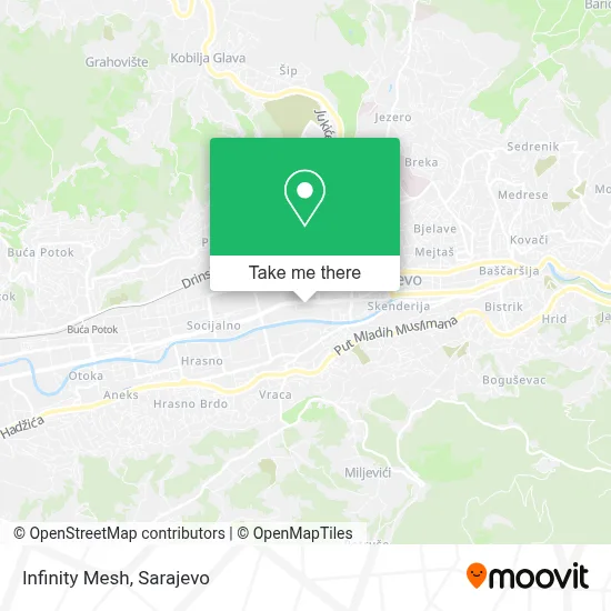 Infinity Mesh mapa