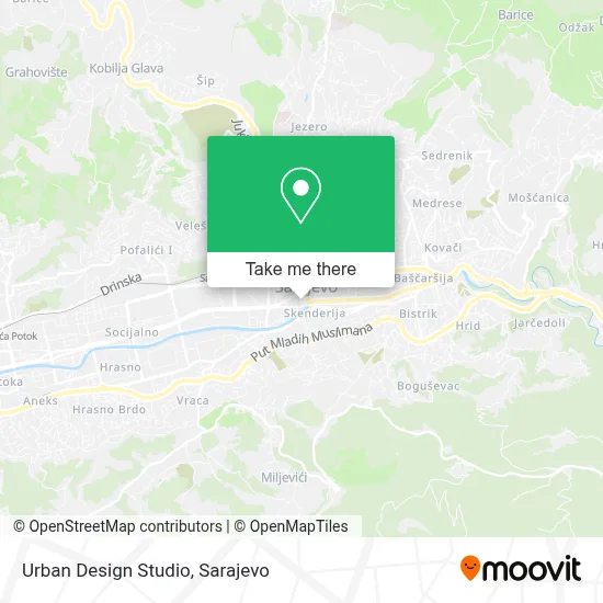Urban Design Studio mapa