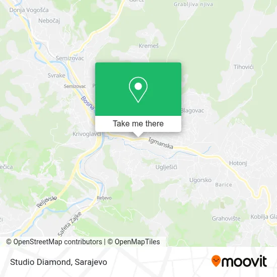 Studio Diamond mapa