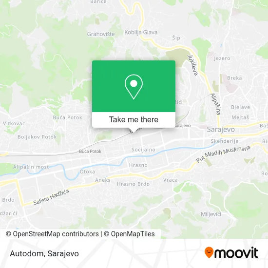 Autodom mapa
