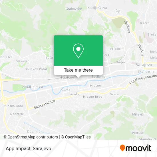 App Impact mapa