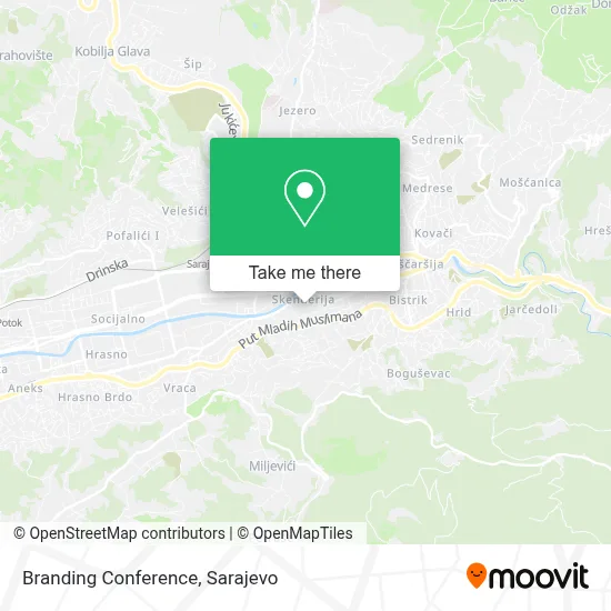 Branding Conference map
