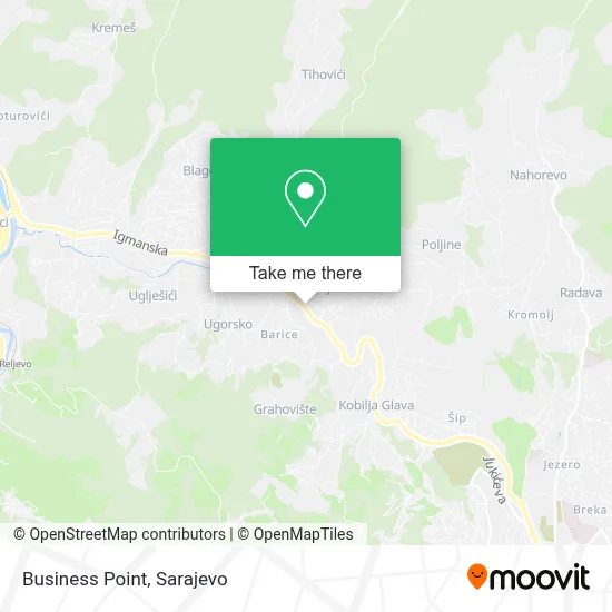 Business Point map