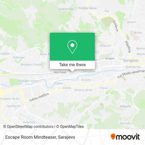 Escape Room Mindteaser mapa