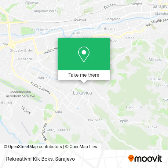 Rekreativni Kik Boks mapa