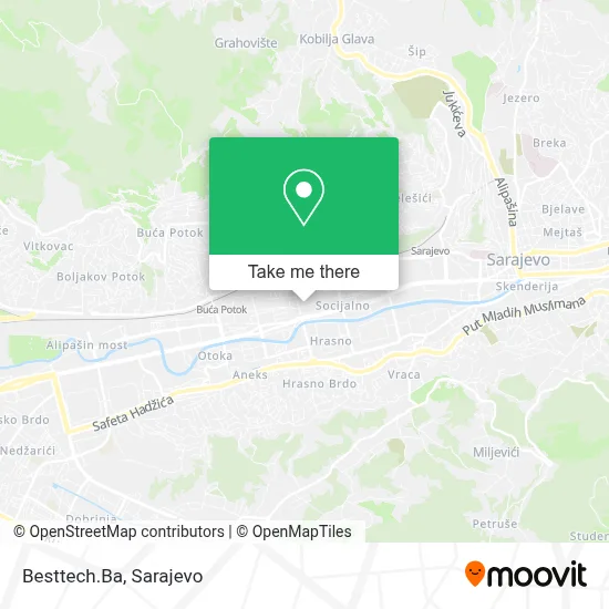 Besttech.Ba map
