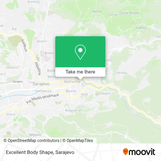 Excellent Body Shape mapa