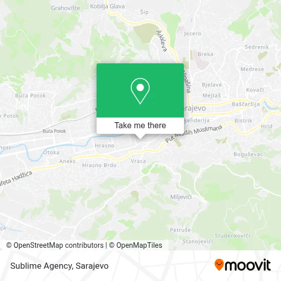 Sublime Agency map