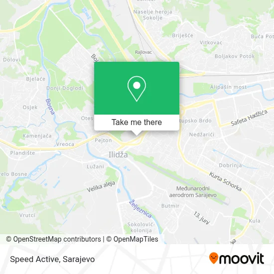 Speed Active mapa