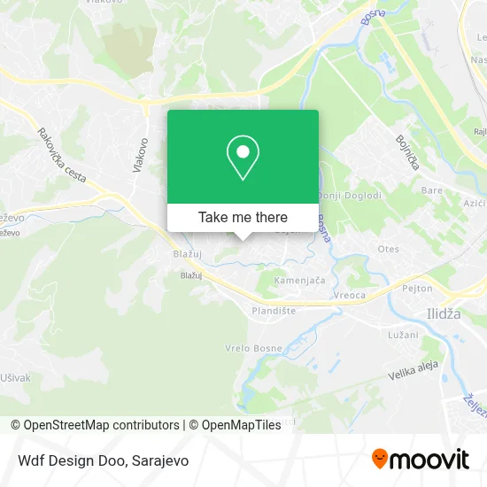 Wdf Design Doo mapa