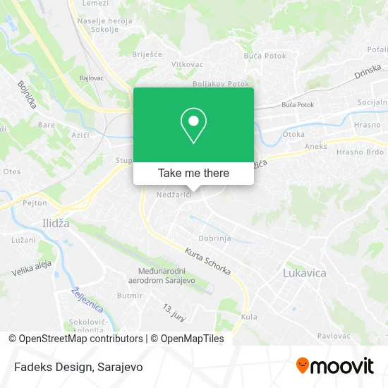 Fadeks Design mapa