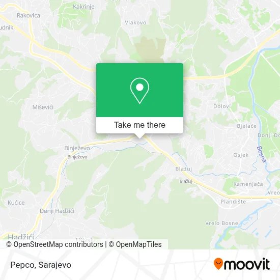 Pepco mapa