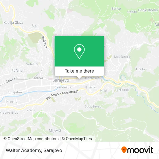 Walter Academy mapa