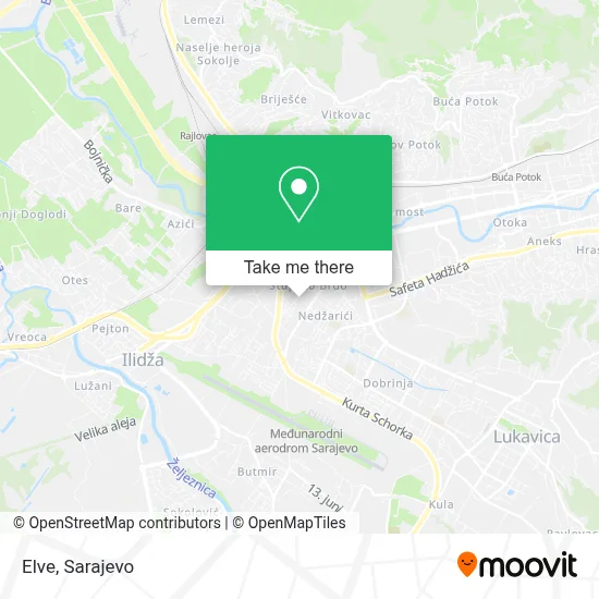 Elve mapa