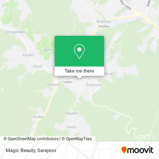 Magic Beauty mapa