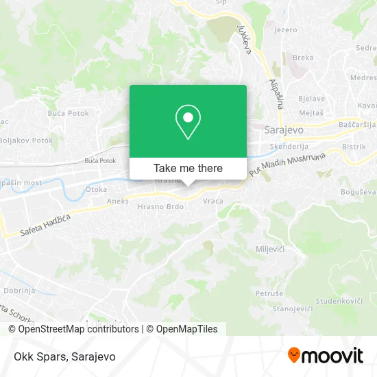 Okk Spars mapa