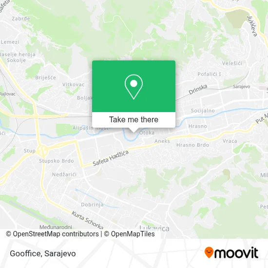 Gooffice mapa