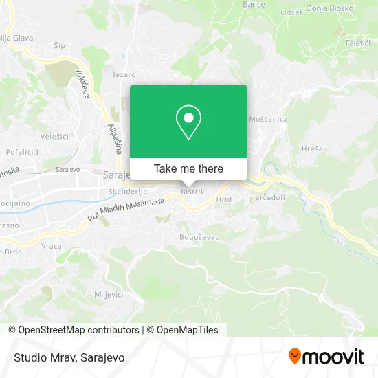 Studio Mrav map