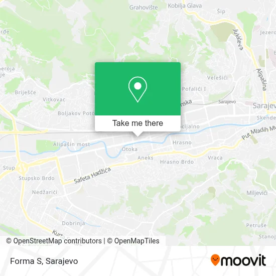 Forma S mapa