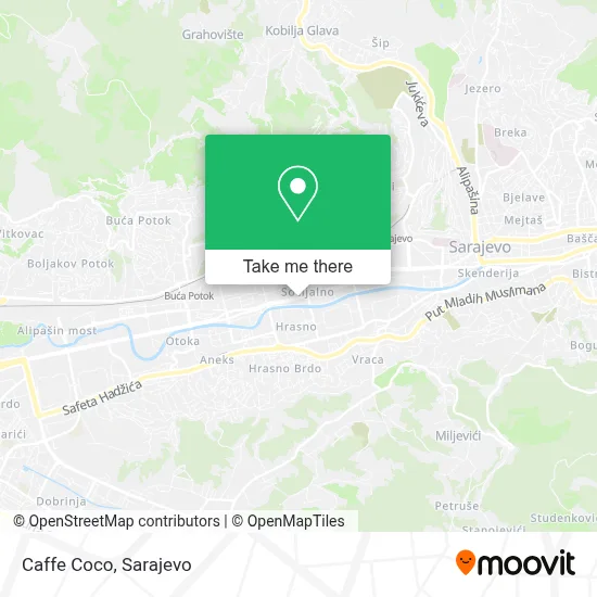 Caffe Coco map
