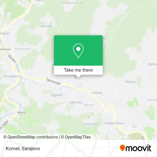 Komel mapa