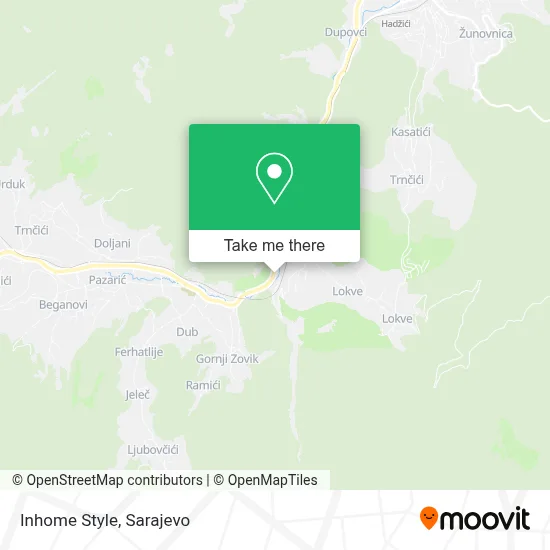 Inhome Style mapa