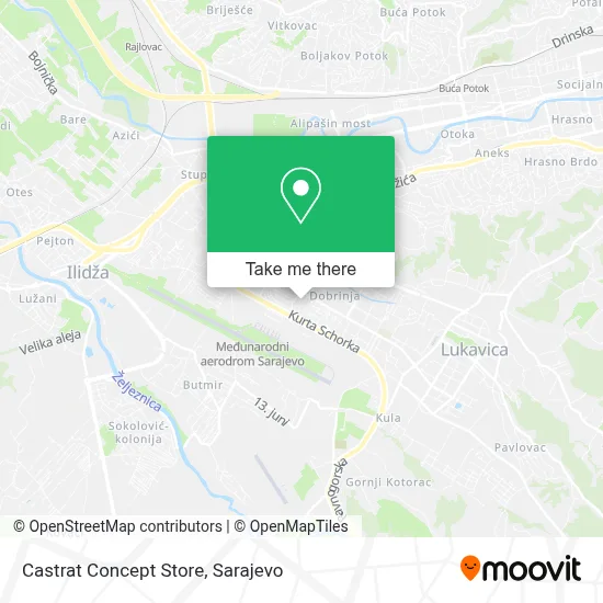 Castrat Concept Store map