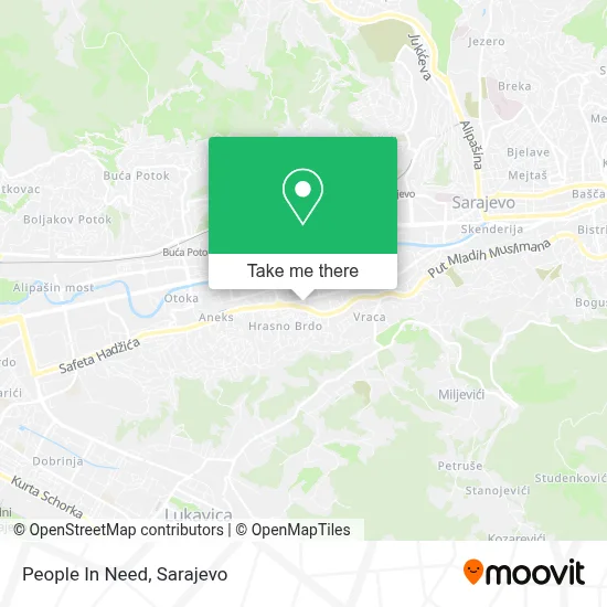 People In Need mapa