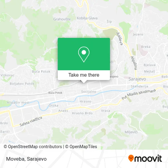 Moveba mapa