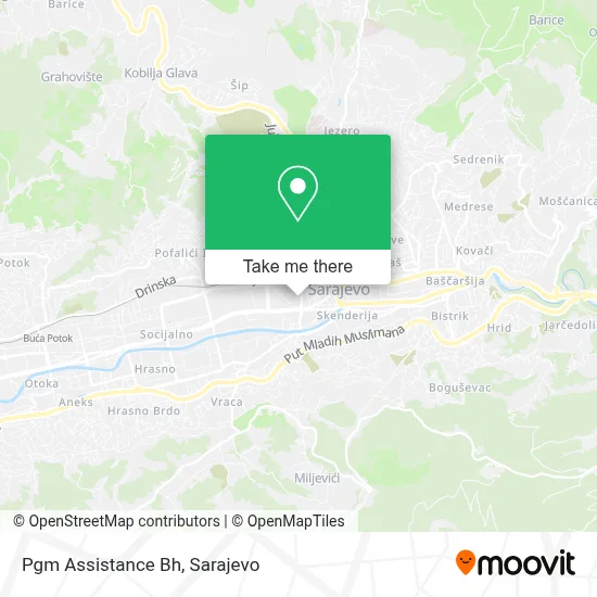 Pgm Assistance Bh mapa