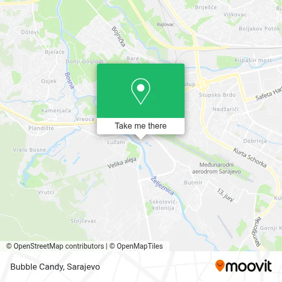 Bubble Candy mapa